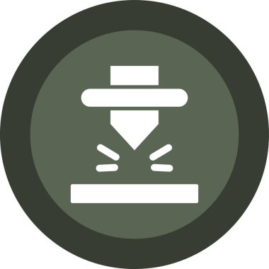 Rozet rozet simgesi doldurulmuş taslak biçimi