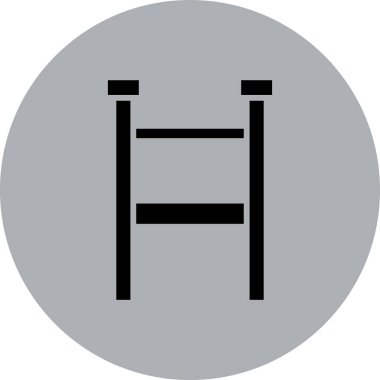 Modern b 'nin vektör illüstrasyonu eksik simgesi