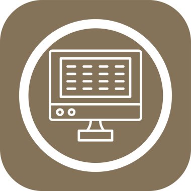 Soyut arkaplan gruplandırmasında izole edilmiş simge