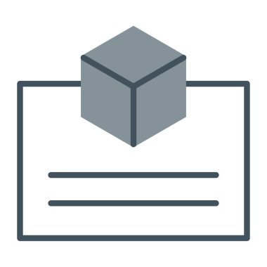 zarf simgesi vektör illüstrasyonu