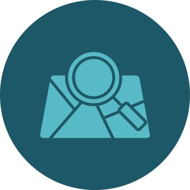 seo modern simgesinin vektör illüstrasyonu