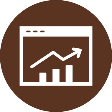 seo modern simgesinin vektör illüstrasyonu