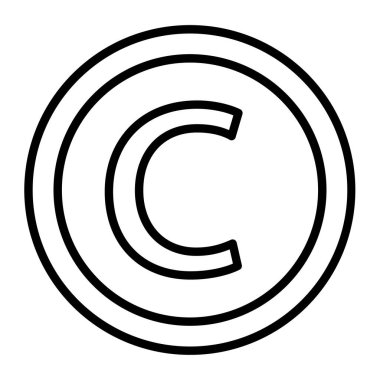 telif hakkı simgesi, özet biçimi
