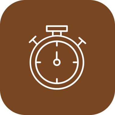 Vektör saat web simgesi