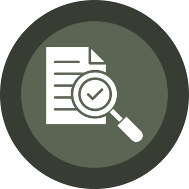 Tamam. Web simgesi basit illüstrasyon