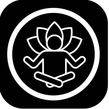 Nilüfer çiçeğinin vektör illüstrasyonu