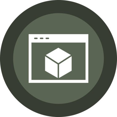 seo modern simgesinin vektör illüstrasyonu