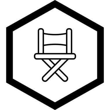 sandalye simgesi çizimi