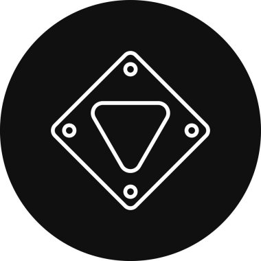 Modern eğitim ikonunun vektör illüstrasyonu