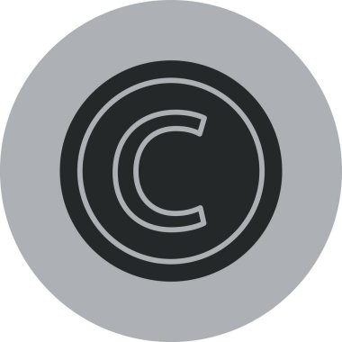 Çemberli bir dairenin vektör çizimi