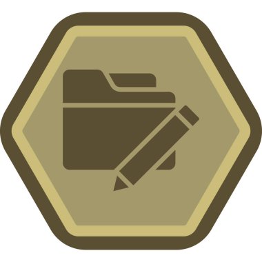 Modern simgenin vektör illüstrasyonu