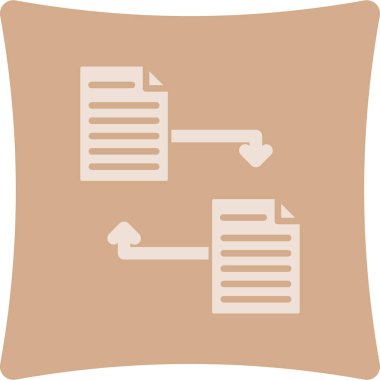 Modern bir simgenin vektör illüstrasyonu