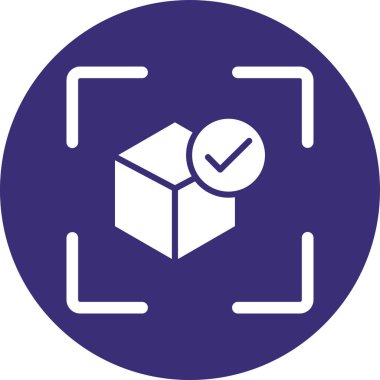 kutu simgesi, modern vektör illüstrasyon tasarımı