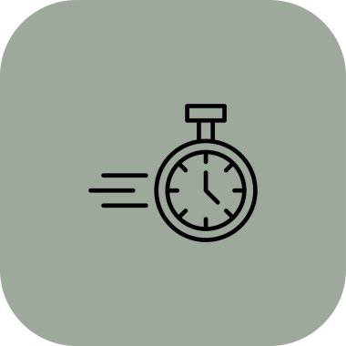 vektör kronometre simgesi illüstrasyonu