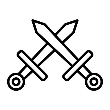 Modern simgenin vektör illüstrasyonu