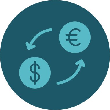 değişim vektörü renk simgesi