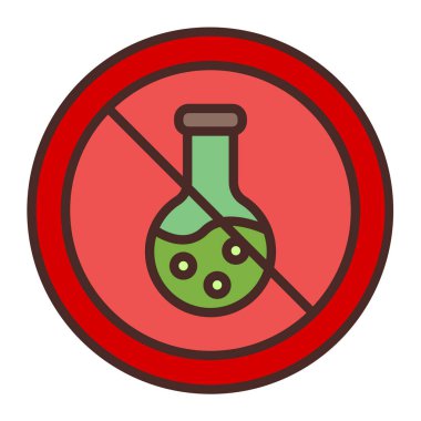 Kimyasal deney simgesi modayı izole etti