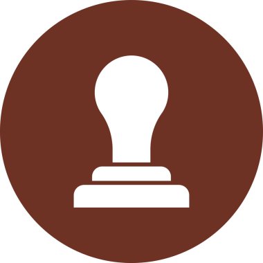 ampul simgesi vektör illüstrasyonu