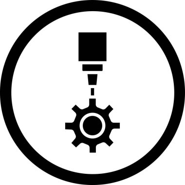 seo modern simgesinin vektör illüstrasyonu