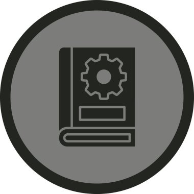 dişli simgesi vektör illüstrasyonu