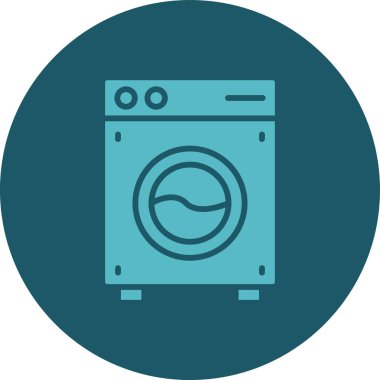 Çamaşır Makinesi. Web simgesi