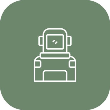 akıllı ev denetimi simgesi, vektör illüstrasyonu