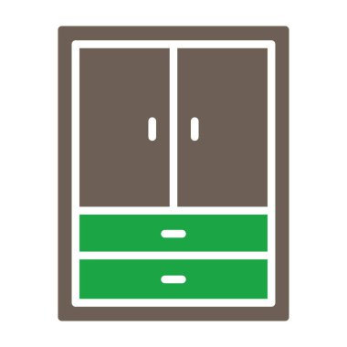 kapı simgesi vektör illüstrasyonu