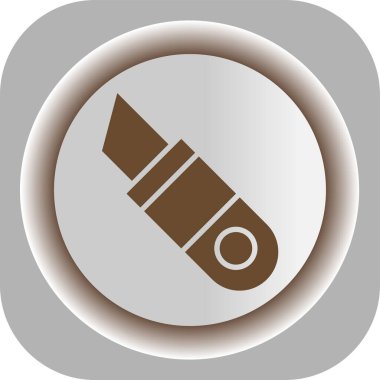 Benzersiz fırça vektör simgesi