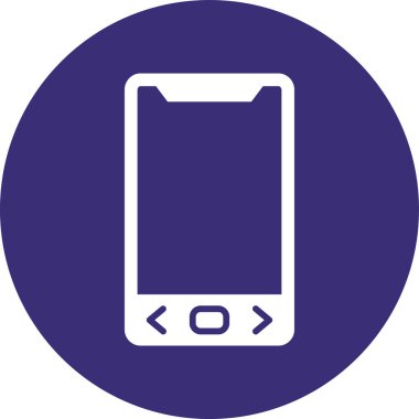 Vektör akıllı telefon simgesi illüstrasyonu
