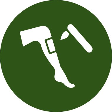 Balta. Web simgesi basit tasarım