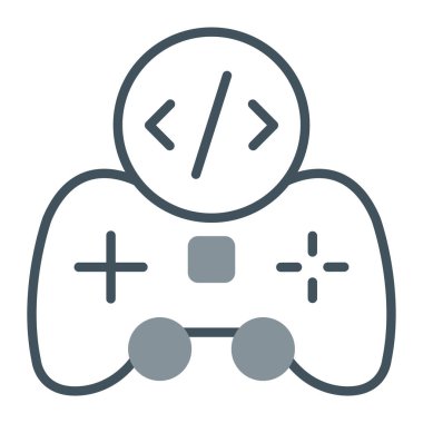 denetleyici simgesi, vektör illüstrasyonu