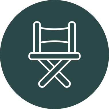 sandalye simgesi çizimi