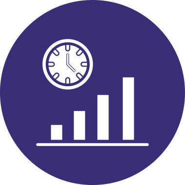 Saatin vektör illüstrasyonu