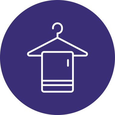 Benzersiz ev ikonu vektör illüstrasyonu