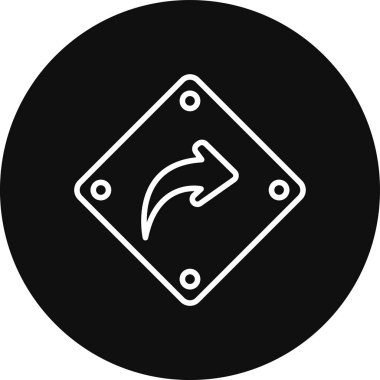 ok simgesi vektör illüstrasyonu