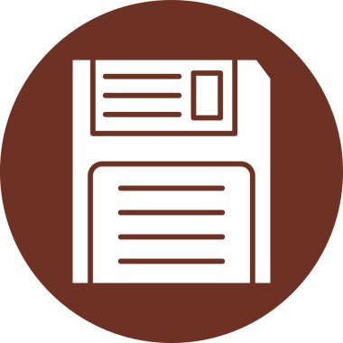 Dosya biçim simgesinin vektör illüstrasyonu