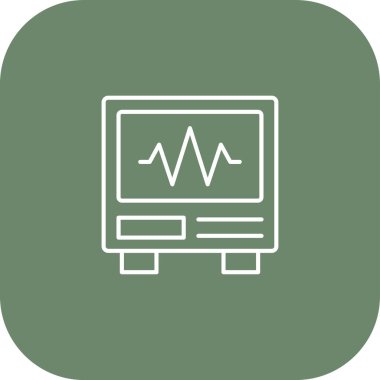 Uzun gölgeli modern dizüstü bilgisayarın vektör simgesi