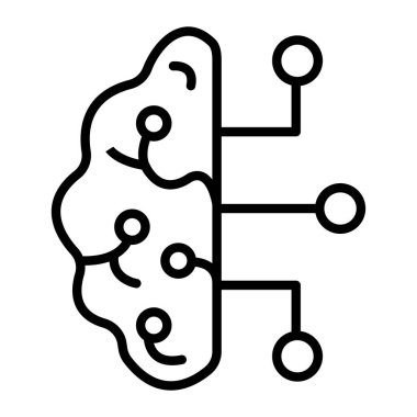 ağ bağlantısı simgesi dış hat vektörü. ağ ağı