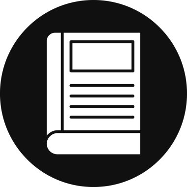 Belge simgesinin vektör illüstrasyonu