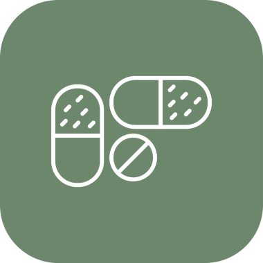 vektör hapları simgesi illüstrasyonu