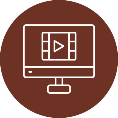 vektör dizüstü simgesi illüstrasyonu