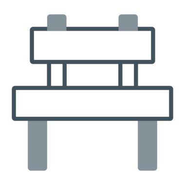 tablo simgesi vektör illüstrasyonu