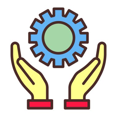 El dişli tekerleği tutuyor.