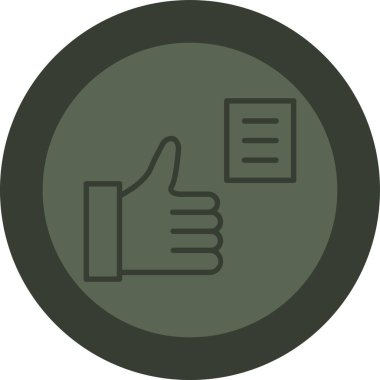 - Tamam. Web simgesi basit illüstrasyon