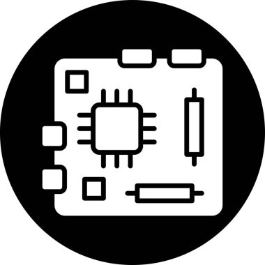 Devre simge vektör çizim