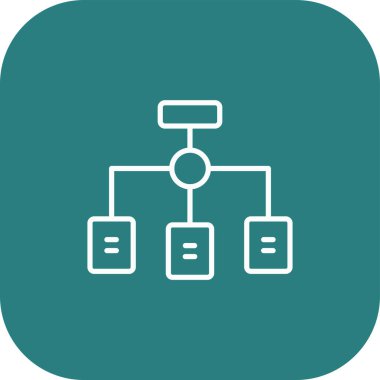 veritabanı simgesi, vektör resimleme