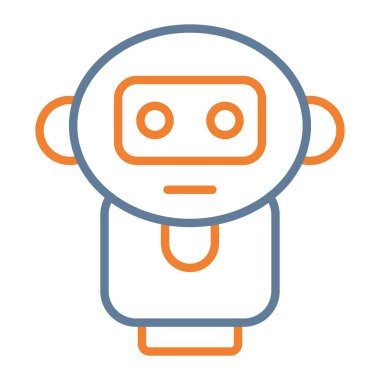 Ai Öğretmen Web simgesi, vektör illüstrasyonu