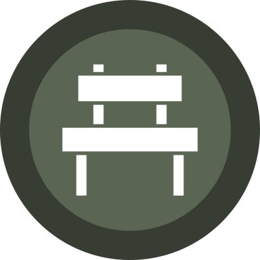 Modern b 'nin vektör illüstrasyonu