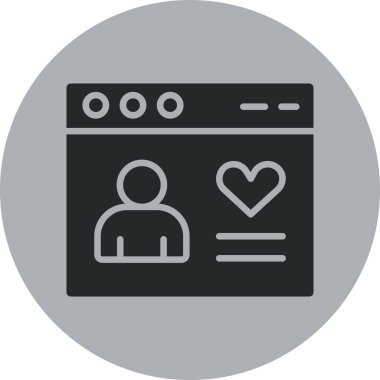 seo modern simgesinin vektör illüstrasyonu