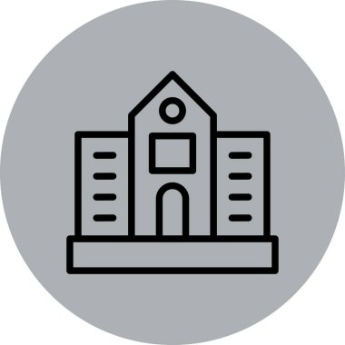 Yapı simgesinin vektör illüstrasyonu